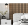 Mexen Lam-F Nano 01 akustische Wandpaneele 280 x 32,4 cm, Filz 5 mm, technisches Furnier, Dunkle Walnuss - S108-280-01-044