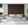Mexen Lam-F Nano 01 akustische Wandpaneele 280 x 32,4 cm, 5 mm Filz, technisches Furnier, Eiche Mocca - S108-280-01-045