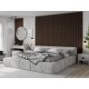 Mexen Lam-F Nano 01 akustische Wandpaneele 280 x 32,4 cm, 5 mm Filz, technisches Furnier, Eiche Mocca - S108-280-01-045