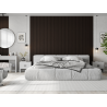 Mexen Lam-F Nano 01 Akustische Wandpaneele 280 x 32,4 cm, Filz 5 mm, technisches Furnier, Schwarze Eiche - S108-280-01-046