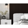 Mexen Lam-F Nano 01 Akustische Wandpaneele 280 x 32,4 cm, Filz 5 mm, technisches Furnier, Schwarze Eiche - S108-280-01-046