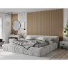 Mexen Lam-F Nano 01 Akustische Wandpaneele 280 x 32,4 cm, Filz 5 mm, technisches Furnier, Helles Nussbaumholz - S108-280-01-047