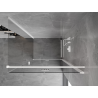Mexen Mist-F kabina prysznicowa składana prawa 105 x 80 cm, transparent, biała - 8A6T-105-080-20-00-P