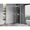 Mexen Mist-F cabina de ducha plegable derecha 120 x 120 cm, transparente, blanca - 8A6T-120-120-20-00-P