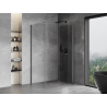Mexen Mist-F Faltbare Duschkabine rechts 120 x 90 cm, transparent, gun gray gebürstet - 8A6T-120-090-66-00-P