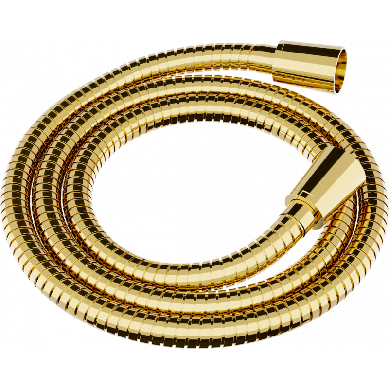 Mexen 125 cm shower hose, gold - 79435-50