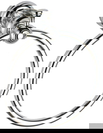 Mexen Estela obešalnik za brisače, krom - 7011532-00