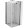 Mexen Mist-F vikbar duschkabin höger 120 x 120 cm, transparent, gun metal - 8A6T-120-120-95-00-P