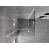 Mexen Mist-F Duo Faltbare Duschkabine 100 x 100 cm, transparent, weiß - 8A6-100L-100P-20-00