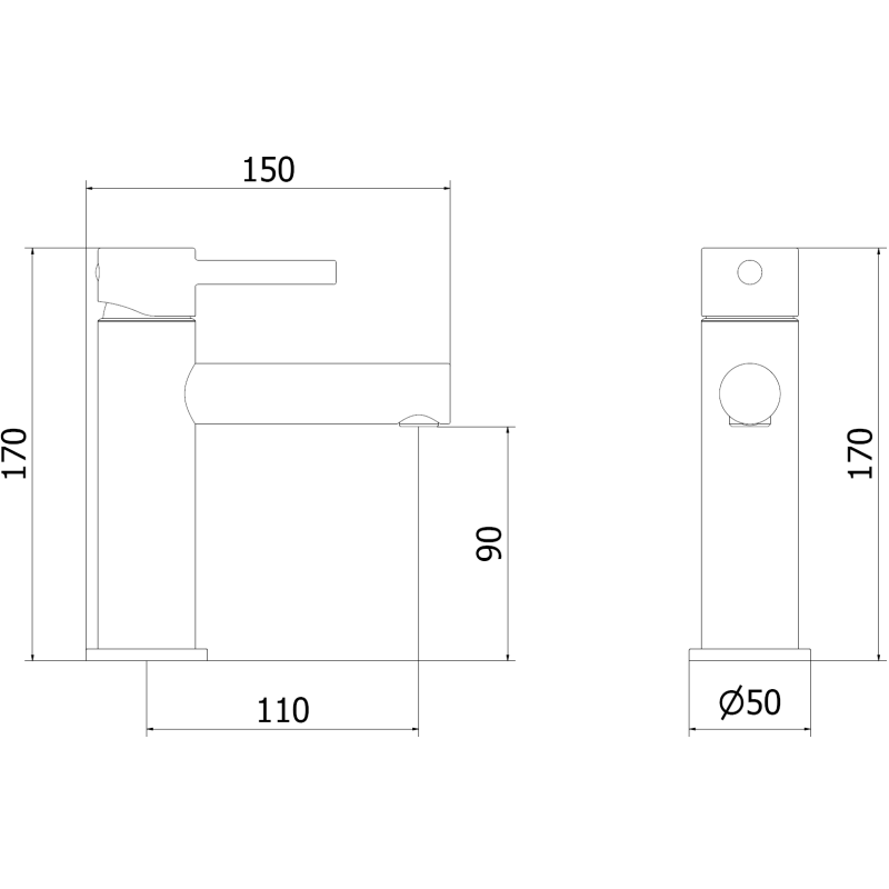 Mexen Elba pesuallashana, kultainen - 74100-50