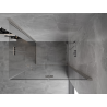 Mexen Mist-F Duo duschkabin vikbar höger 85 x 120 cm, transparent, borstad nickel - 8A6-085L-120P-97-00