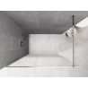 Mexen Kioto Walk-in duschvägg 120 x 200 cm, vit ombre 8 mm, krom - 800-120-101-01-86