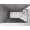 Mexen Kioto douchewand Walk-in 130 x 200 cm, crackle grafiet 12 mm, chroom - 800-130-101-01-44-X