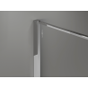 Mexen Kioto douchewand Walk-in 130 x 200 cm, crackle grafiet 12 mm, chroom - 800-130-101-01-44-X