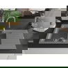 Mexen Matias Granitspüle 1,5-Becken mit Abtropffläche und Küchenarmatur Telma, grau - 6502-71-670200-71