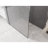 Mexen Kioto douchescherm Walk-in 90 x 200 cm, crackle transparant 12 mm, chroom - 800-090-101-01-04-X