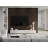 Mexen Lam-SF 02 lamele ścienne akustyczne 280 x 30 cm, filc 9 mm, fornir techniczny, Dąb Mocca - S106-280-02-045