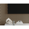 Mexen Lam-SF 02 Akustische Wandpaneele 280 x 30 cm, Filz 9 mm, technische Furnier, Helle Walnuss - S106-280-02-047