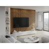 Mexen Lam-SF 26 lamele ścienne akustyczne 280 x 30 cm, filc 9 mm, fornir techniczny, Dąb Natural - S106-280-26-042