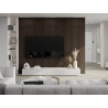 Mexen Lam-SF 26 lamele ścienne akustyczne 280 x 30 cm, filc 9 mm, fornir techniczny, Dąb Mocca - S106-280-26-045