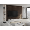 Mexen Lam-SF 26 lamele ścienne akustyczne 280 x 30 cm, filc 9 mm, fornir techniczny, Dąb Mocca - S106-280-26-045