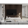 Mexen Lam-F Slim 01 Akustische Wandpaneele 280 x 36,5 cm, Filz 9 mm, technisches Furnier, Eiche Mocca - S107-280-01-045