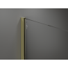 Mexen Kioto ścianka prysznicowa Walk-in 70 x 200 cm, brąz 8 mm, złota - 800-070-101-50-32