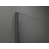 Mexen Kioto ścianka prysznicowa Walk-in 70 x 200 cm, brąz 8 mm, gun gray szczotkowany - 800-070-101-66-32