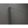 Mexen Kioto Walk-in-suihkuseinä 130 x 200 cm, ruskea 8 mm, harjattu asemetalli - 800-130-101-66-32