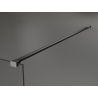 Mexen Kioto ścianka prysznicowa Walk-in 100 x 200 cm, brąz 8 mm, gun metal - 800-100-101-95-32