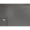 Mexen Kioto+ ścianka prysznicowa z półką Walk-in 70 x 200 cm, brąz 8 mm, chrom - 800-070-121-01-32