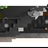 Mexen Mario lavello in granito a 2 vasche con miscelatore da cucina Telma, nero/argento - 6504-73-670200-70
