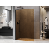 Mexen Kioto L ścianka prysznicowa Walk-in 70 x 200 cm, brąz, czarna - 800-070-103-70-32