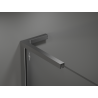 Mexen Kioto L ścianka prysznicowa Walk-in 100 x 200 cm, brąz, gun metal - 800-100-103-95-32