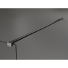 Mexen Kioto ścianka prysznicowa wolnostojąca 110 x 200 cm, brąz 8 mm, gun metal - 800-110-002-95-32