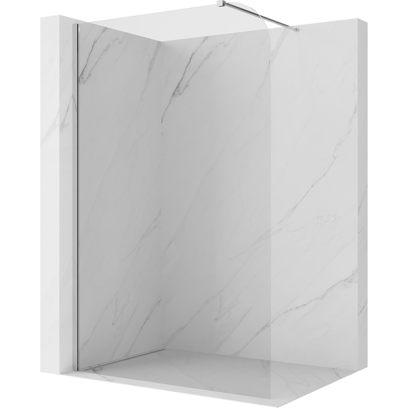 Mexen Kioto-P ścianka prysznicowa Walk-in 70 x 200 cm, transparent 8 mm, chrom - 800-070-101-01-00-P