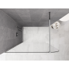 Mexen Kioto-P ścianka prysznicowa Walk-in 90 x 200 cm, transparent 8 mm, chrom - 800-090-101-01-00-P