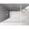 Mexen Kioto-P ścianka prysznicowa Walk-in 110 x 200 cm, transparent 8 mm, biała - 800-110-101-20-00-P