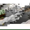 Mexen Milo granieten gootsteen 1-kamer met keukenmengkraan Telma, zwart/goud - 6505-75-670200-70