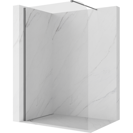 Mexen Kioto-P ścianka prysznicowa Walk-in 100 x 200 cm, transparent 8 mm, gun metal - 800-100-101-95-00-P