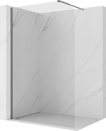 Mexen Kioto-P ścianka prysznicowa Walk-in 100 x 200 cm, transparent 8 mm, gun metal - 800-100-101-95-00-P