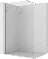 Mexen Kioto-P ścianka prysznicowa Walk-in 70 x 200 cm, transparent 8 mm, nikiel szczotkowany - 800-070-101-97-00-P