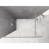 Mexen Kioto-P stenska prha Walk-in 70 x 200 cm, prozorna 8 mm, brušeni nikel - 800-070-101-97-00-P