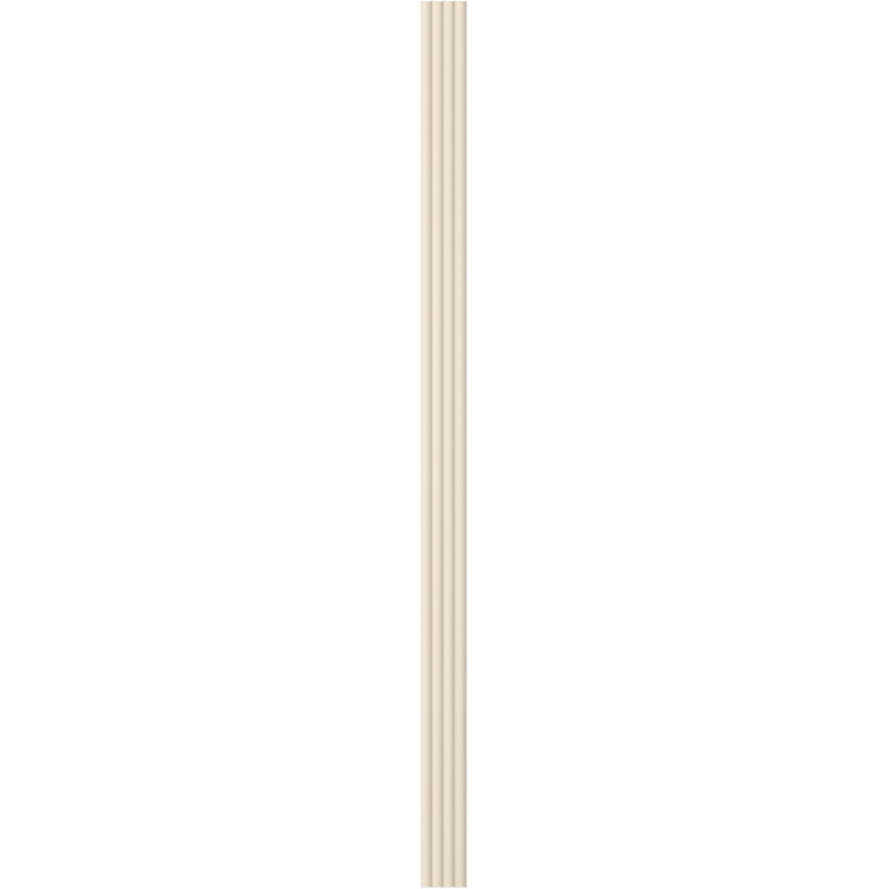 Mexen Strito 01 Strio 01 Muster der geriffelten Wandlamellen, beige - S120-01-303-S