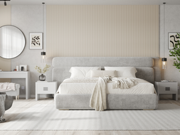 Mexen Strito 01 Strio 01 Muster der geriffelten Wandlamellen, beige - S120-01-303-S
