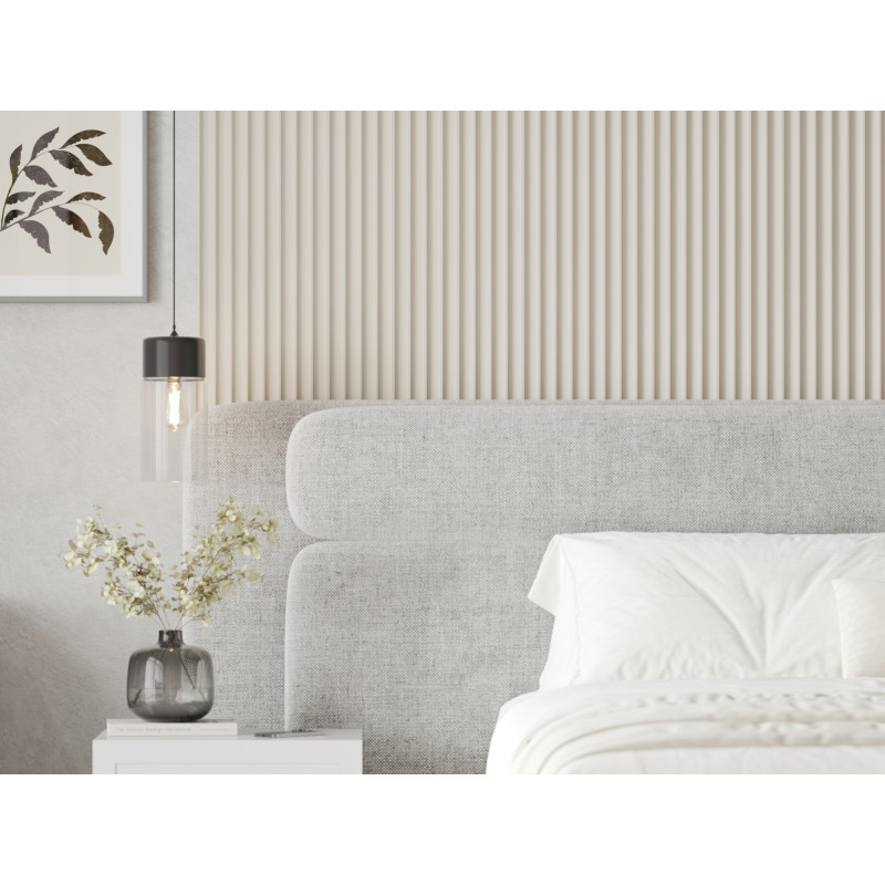 Mexen Strito 01 Strio 01 Muster der geriffelten Wandlamellen, beige - S120-01-303-S