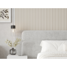 Mexen Strito 01 Strio 01 Muster der geriffelten Wandlamellen, beige - S120-01-303-S
