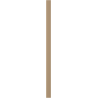 Mexen Strito 01 Strio 01 Muster der gerillten Wandlamellen, Cappuccino - S120-01-304-S