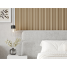Mexen Strio 01 próbka lameli ściennych ryflowanych, cappuccino - S120-01-304-S