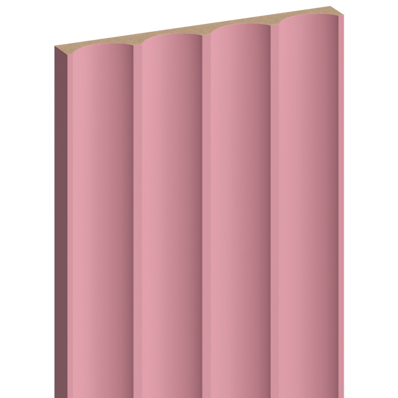 Mexen Strito 01 Strio 01 Probe von geriffelten Wandpaneelen, rosa - S120-01-307-S